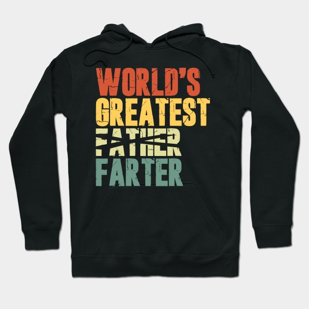 World's Greatest Father Farter Hoodie by Etopix